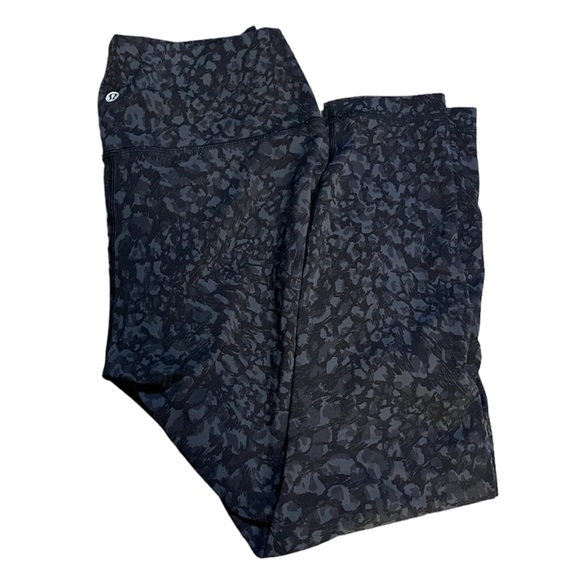 lululemon athletica Pants - lululemon black cheetah leggings